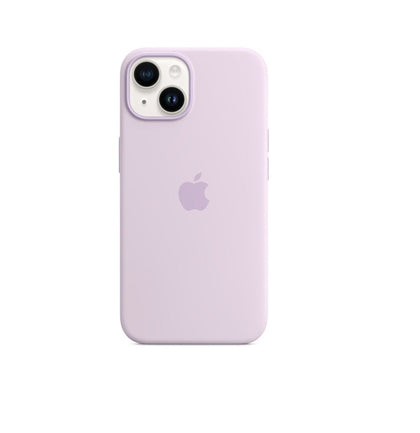 iPhone 14 Silicone Case with MagSafe - Lilac